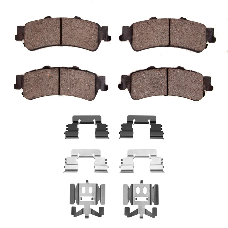 Cadillac DeVille Brake Pads - Rear - R1 Concepts - Super Duty - `99-`11